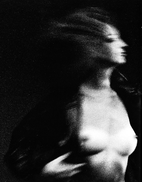 November Girl Blurry Run by Sam Haskins